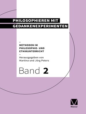 cover image of Philosophieren mit Gedankenexperimenten